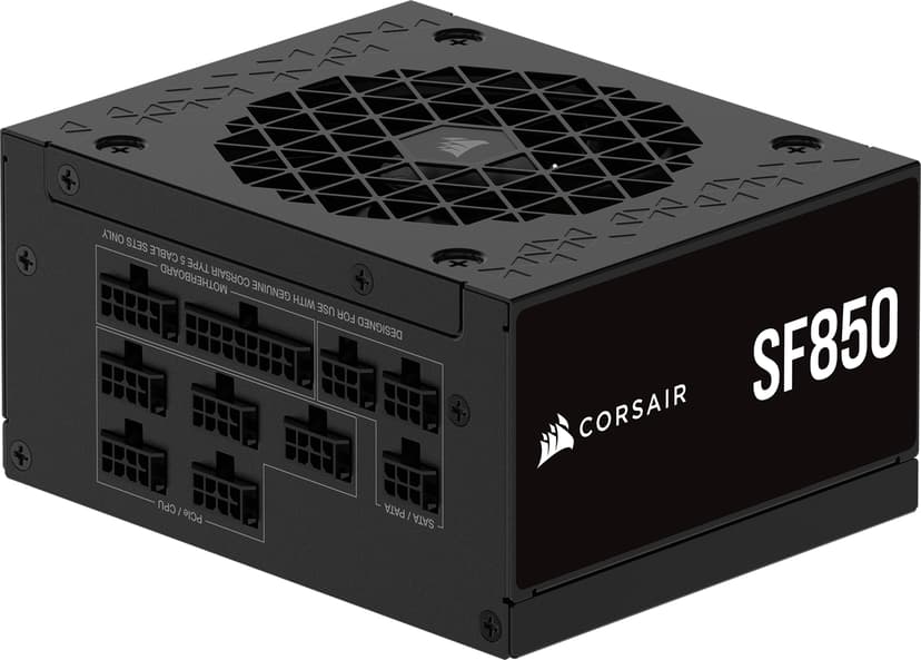 Corsair SF850 (2024) 850W SFX 80 PLUS Platinum Strømforsyning