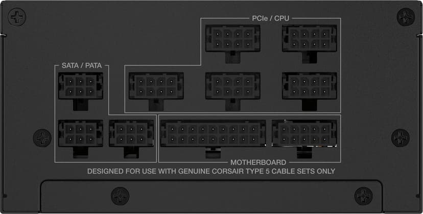 Corsair SF850 (2024) 850W SFX 80+ Platinum Nätaggregat