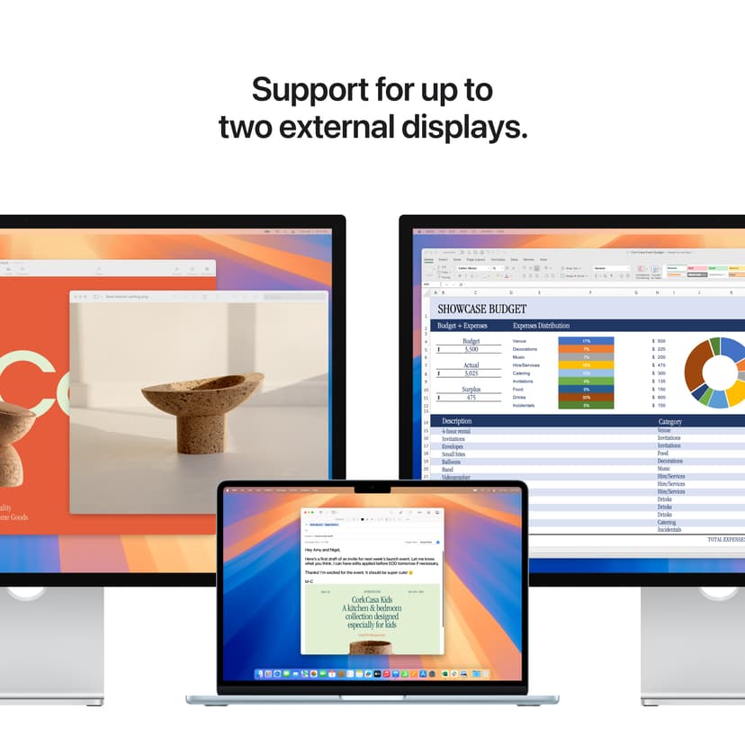 Apple MacBook Air (2025) Taivaan­sininen M4 16GB 256GB 13.6"