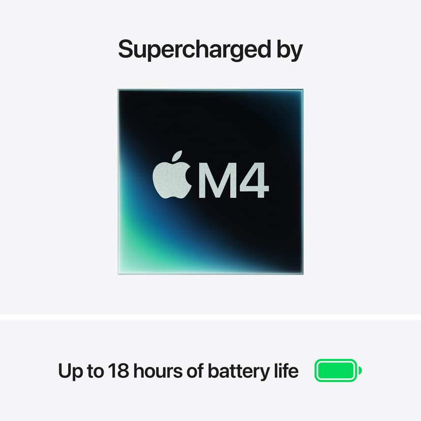 Apple MacBook Air (2025) Stjärnglans M4 16GB 256GB 13.6"