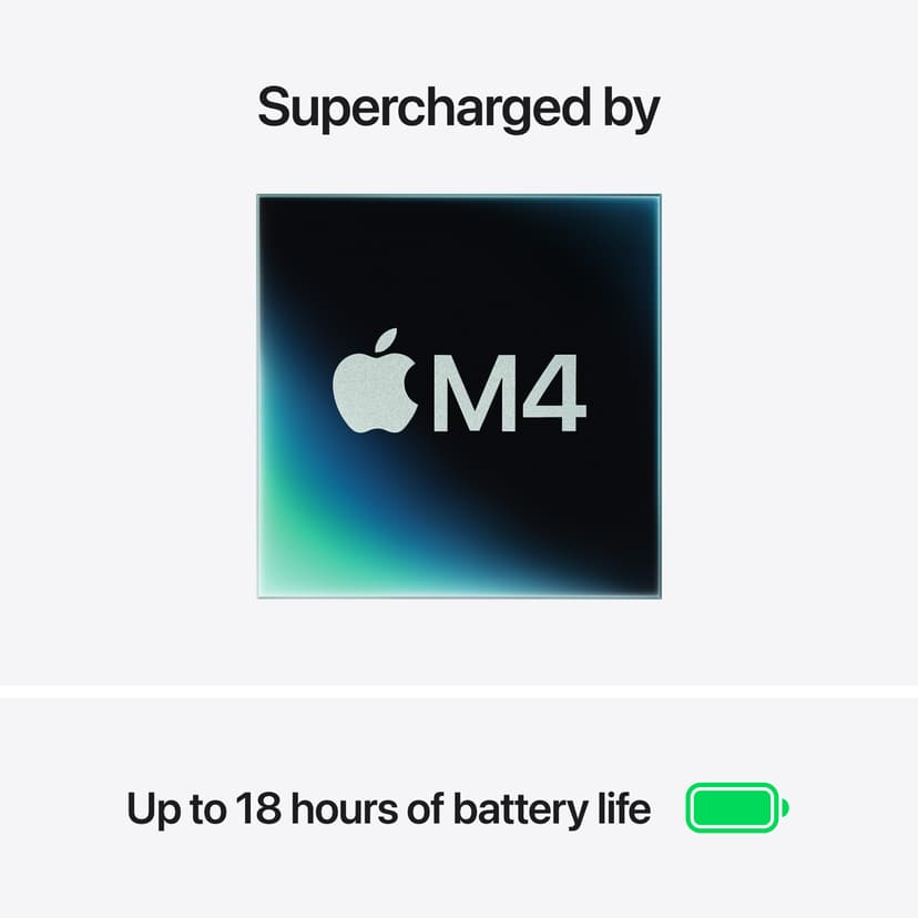 Apple MacBook Air (2025) Stjärnglans M4 16GB 256GB 15.3"