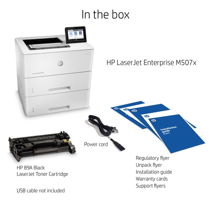 HP LaserJet Enterprise M507X A4
