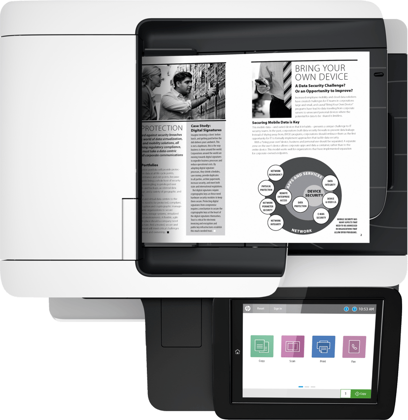 HP LaserJet Enterprise MFP M528DN A4