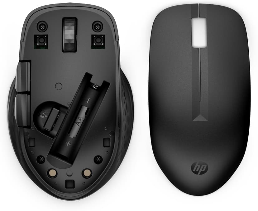 HP 435 trådløs mus for flere enheter RF trådløs + Bluetooth Mus