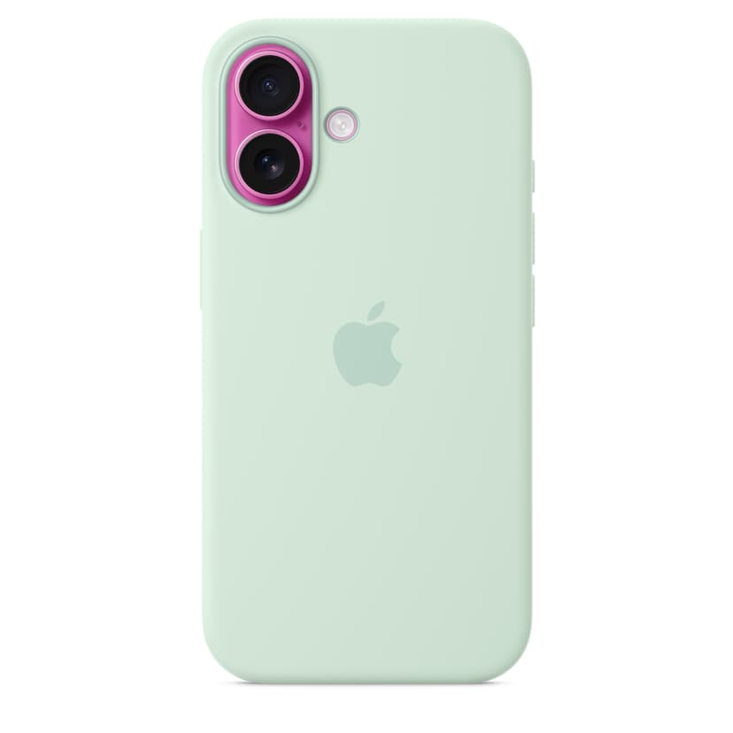 Apple Silicone Case Magsafe iPhone 16 Akvamarin