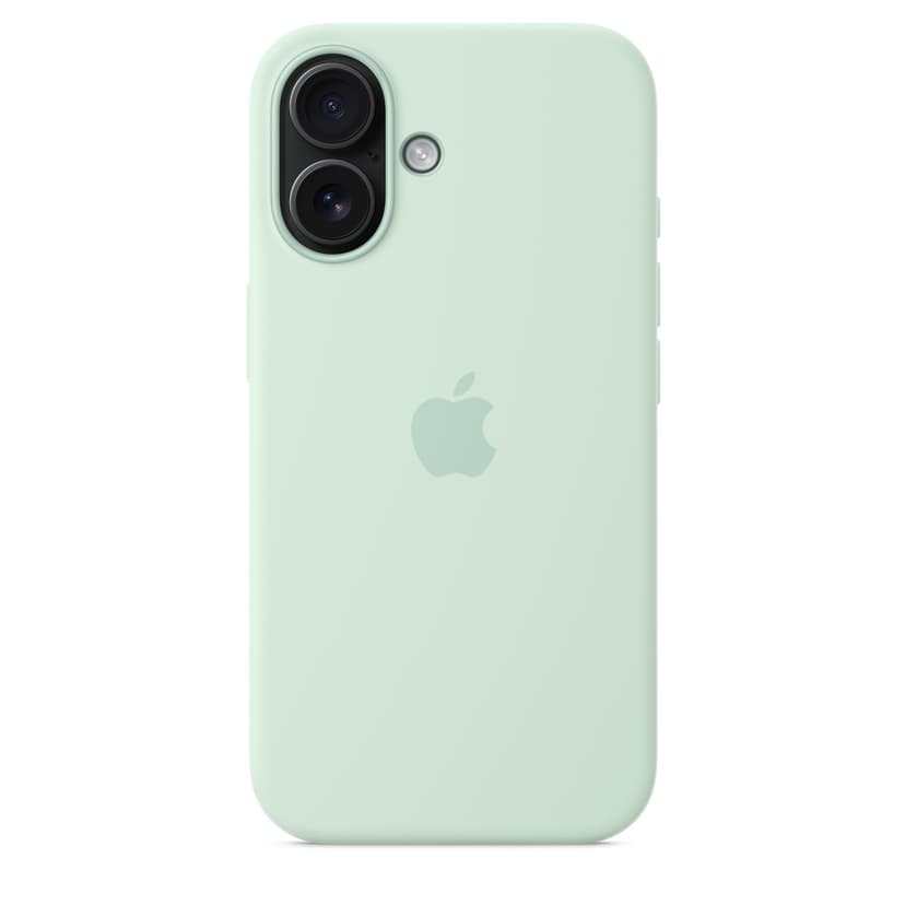 Apple Silicone Case Magsafe iPhone 16 Akvamarin
