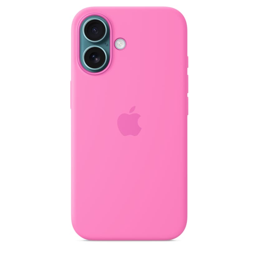 Apple Silicone Case Magsafe iPhone 16 Lyserød