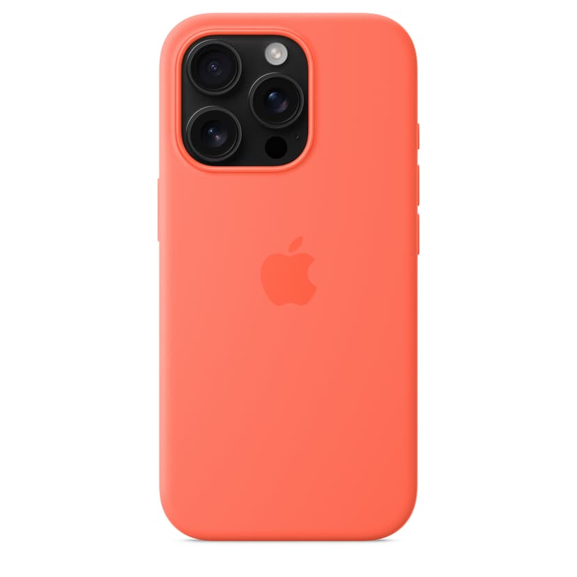 Apple Silicone Case Magsafe iPhone 16 Pro Oranje