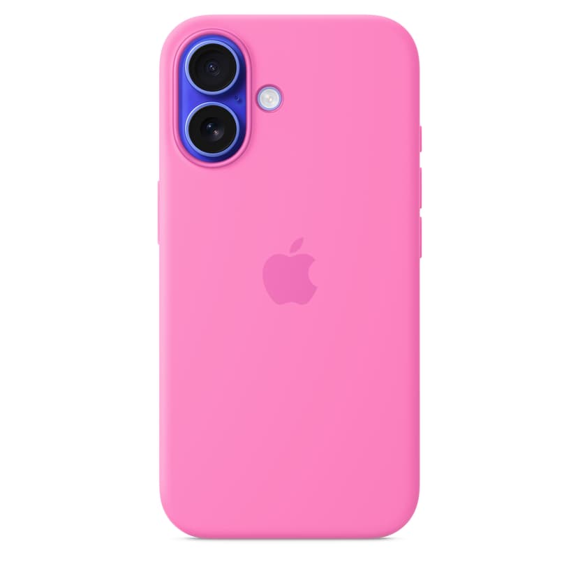 Apple Silicone Case Magsafe iPhone 16 Lyserød