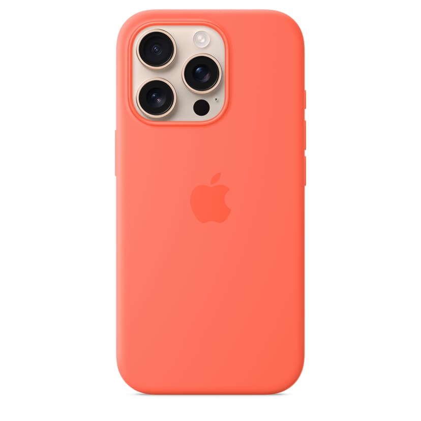 Apple Silicone Case Magsafe iPhone 16 Pro Oranje