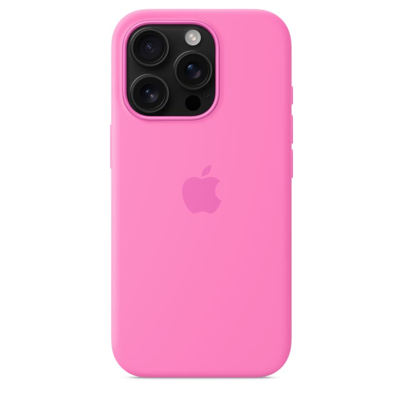 Apple Silicone Case Magsafe iPhone 16 Pro Roze