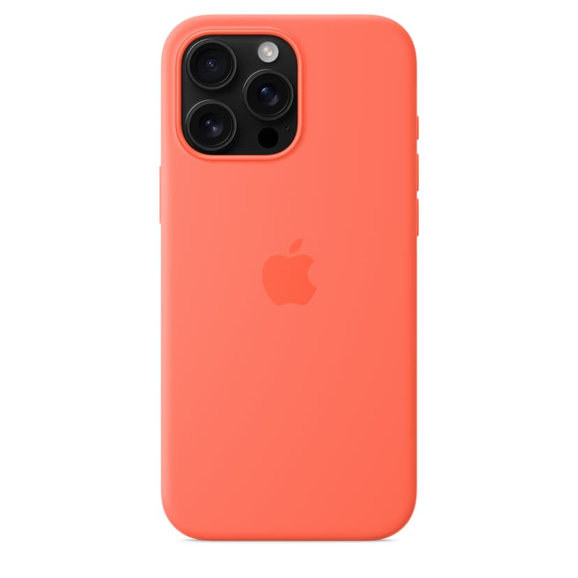 Apple Silicone Case Magsafe iPhone 16 Pro Max Oransje