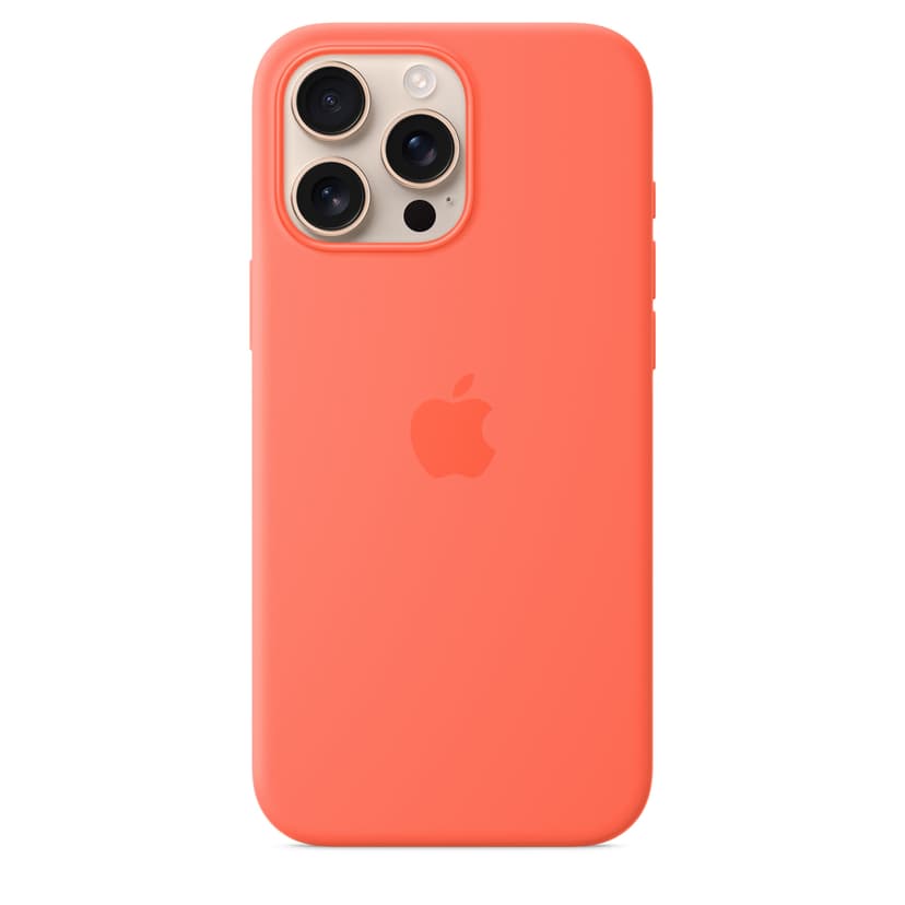 Apple Silicone Case Magsafe iPhone 16 Pro Max Oransje