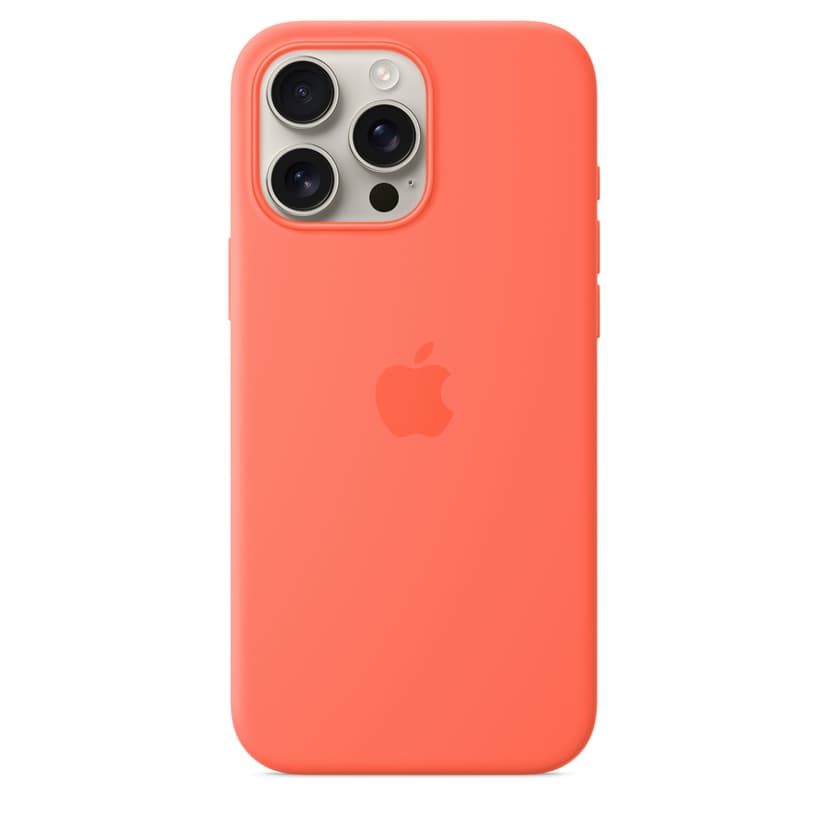 Apple Silicone Case Magsafe iPhone 16 Pro Max Oransje