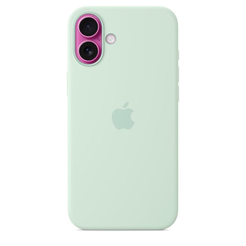 Apple Silicone Case Magsafe iPhone 16 Plus akvamarin