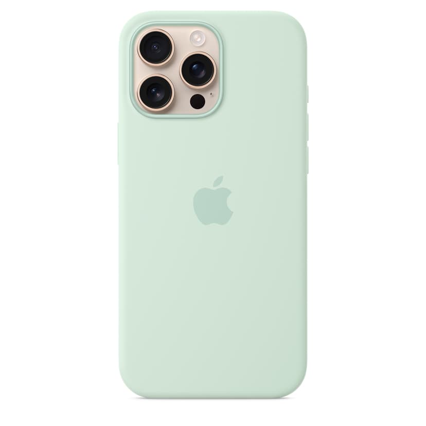 Apple Silicone Case Magsafe iPhone 16 Pro Max Aquamarijn