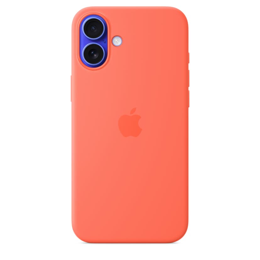 Apple Silicone Case Magsafe iPhone 16 Plus Oransje