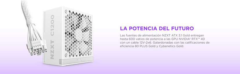 NZXT C1200 ATX 3.1 1200W ATX 80+ Gold Virtalähde