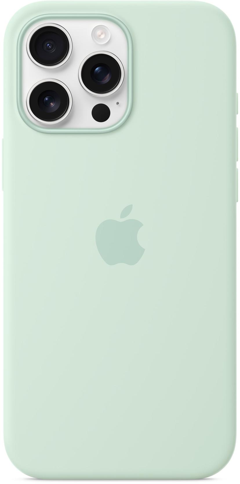 Apple Silicone Case Magsafe iPhone 16 Pro Max Aquamarijn