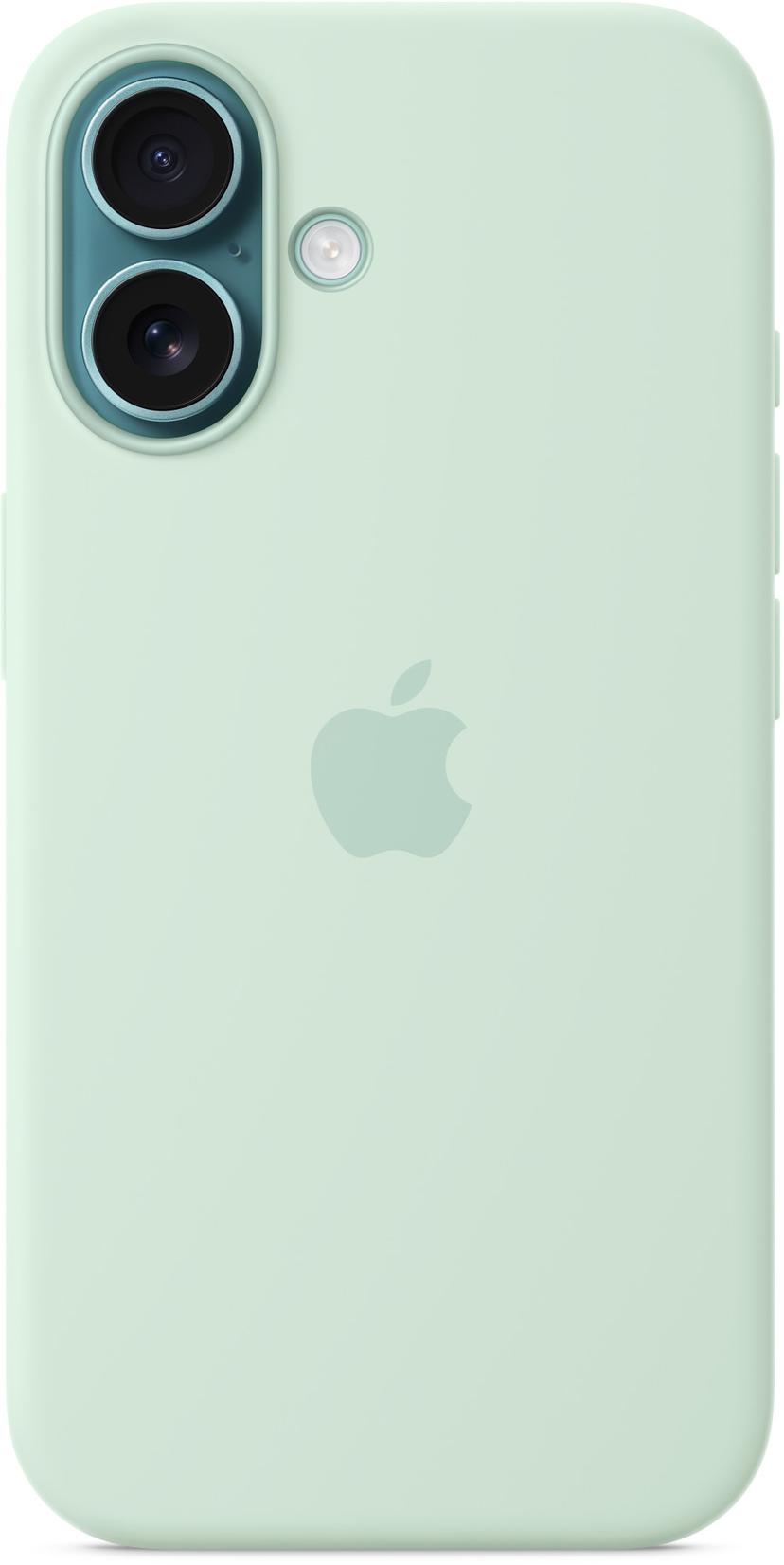 Apple Silicone Case Magsafe iPhone 16 Akvamarin