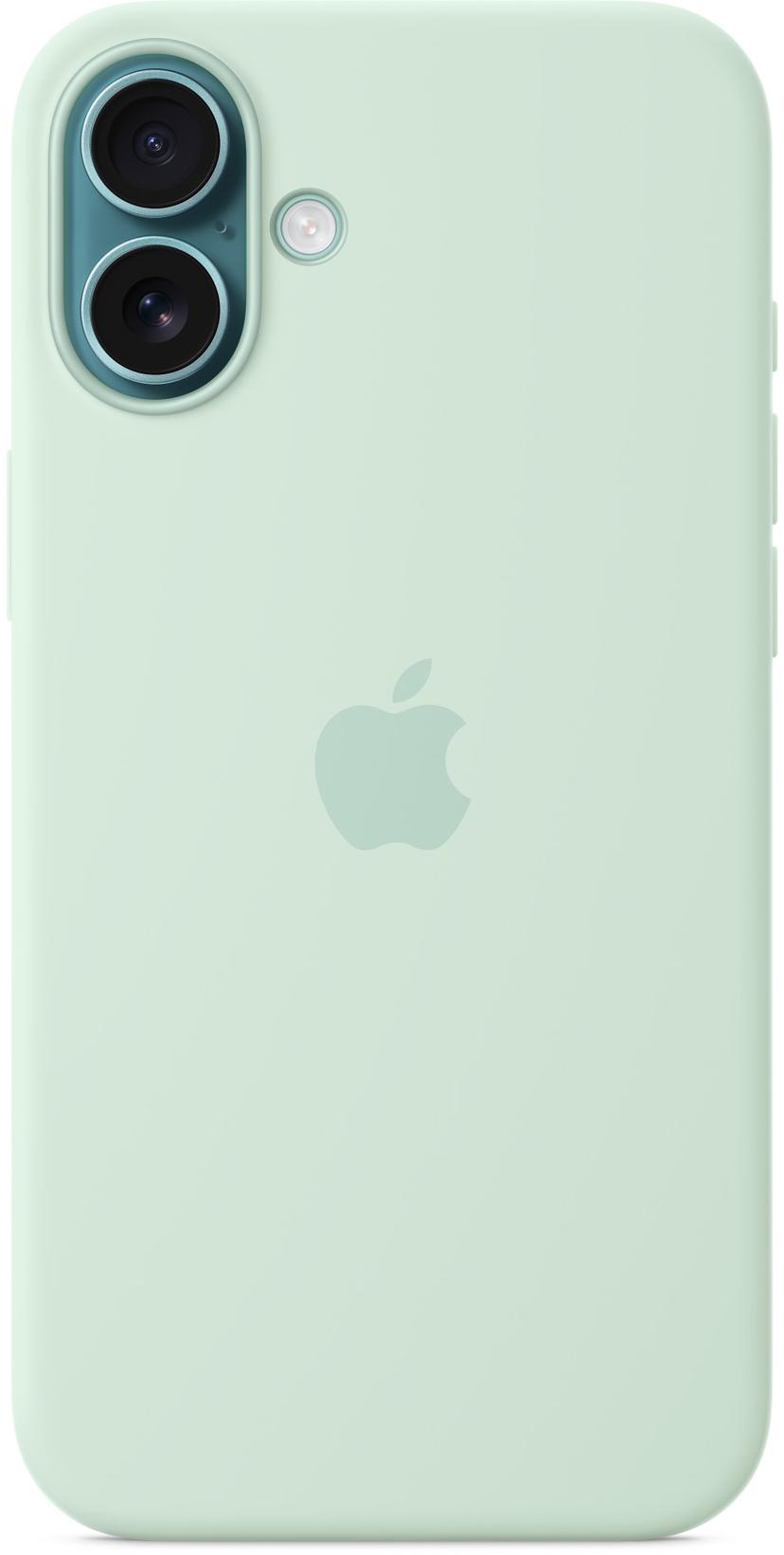 Apple Silicone Case Magsafe iPhone 16 Plus akvamariini