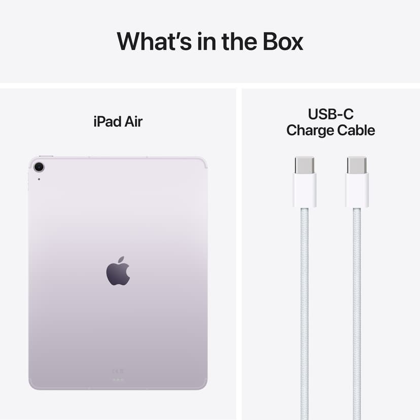 Apple iPad Air (2025) Wi-Fi + Cellular 8GB 13" Apple M3 1000GB Lila