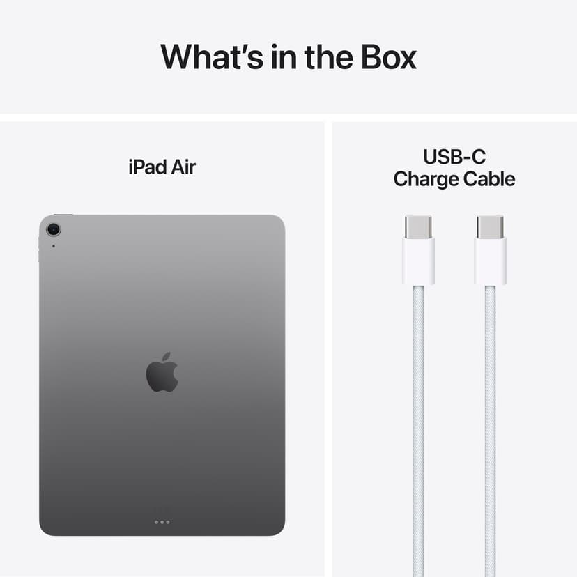 Apple iPad Air (2025) Wi-Fi 8GB 13" Apple M3 128GB Harmaa