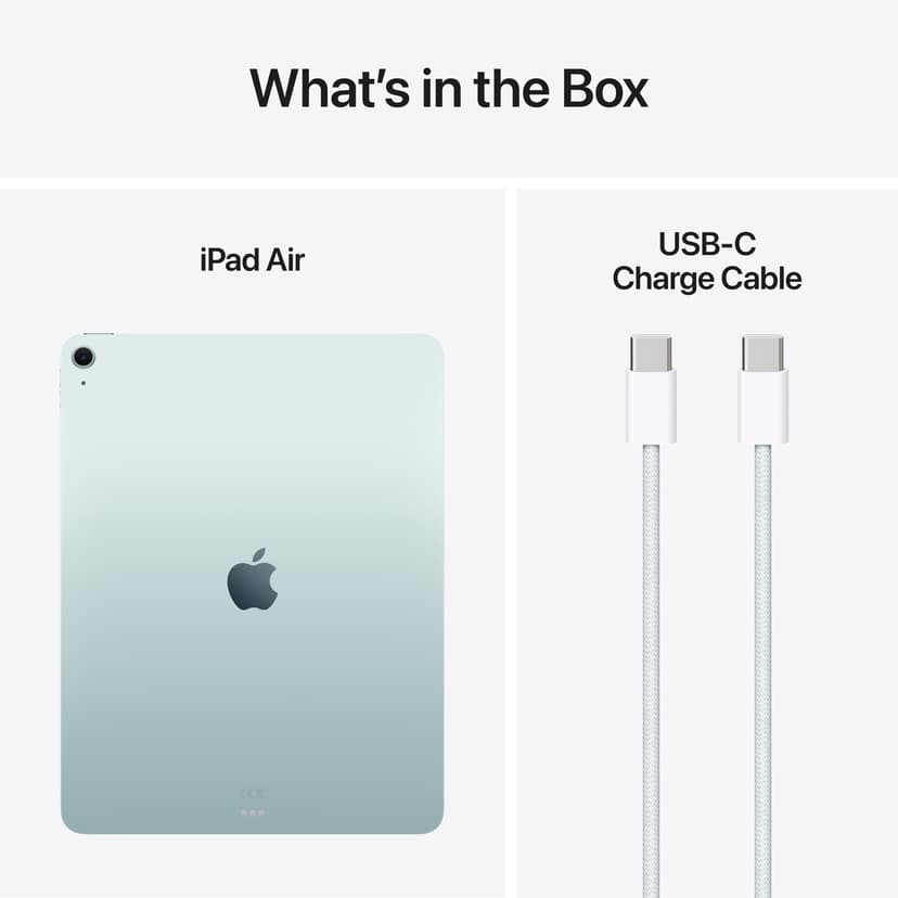 Apple iPad Air (2025) Wi-Fi 8GB 13" Apple M3 256GB Blå