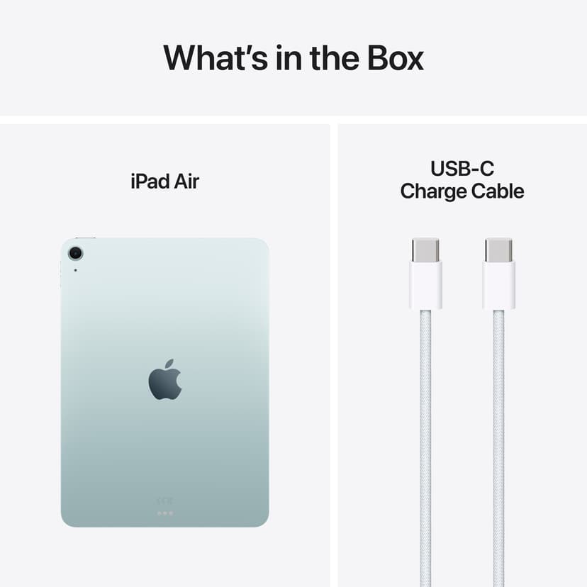 Apple iPad Air (2025) Wi-Fi 8GB 11" Apple M3 128GB Blå