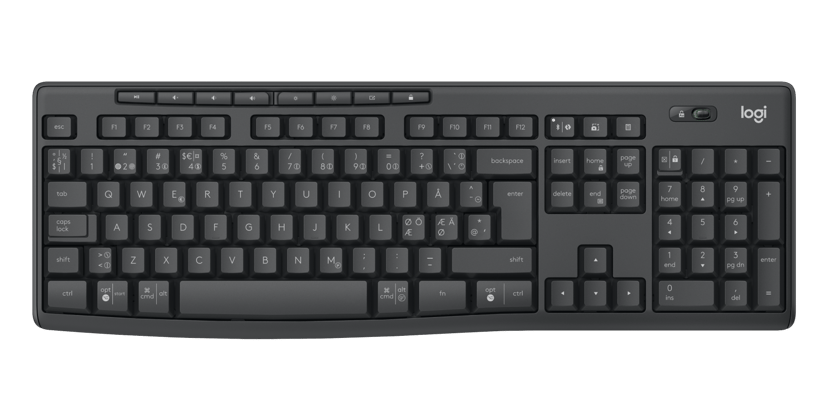 Logitech MK370 Combo for Business Trådlös Nordisk