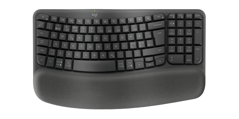 Logitech Wave Keys for Business Trådløs Nordisk