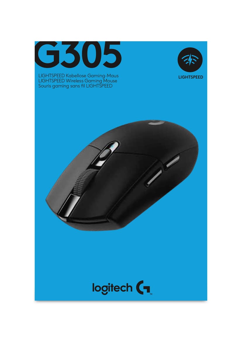 Logitech G305 Gaming RF Trådlös Mus