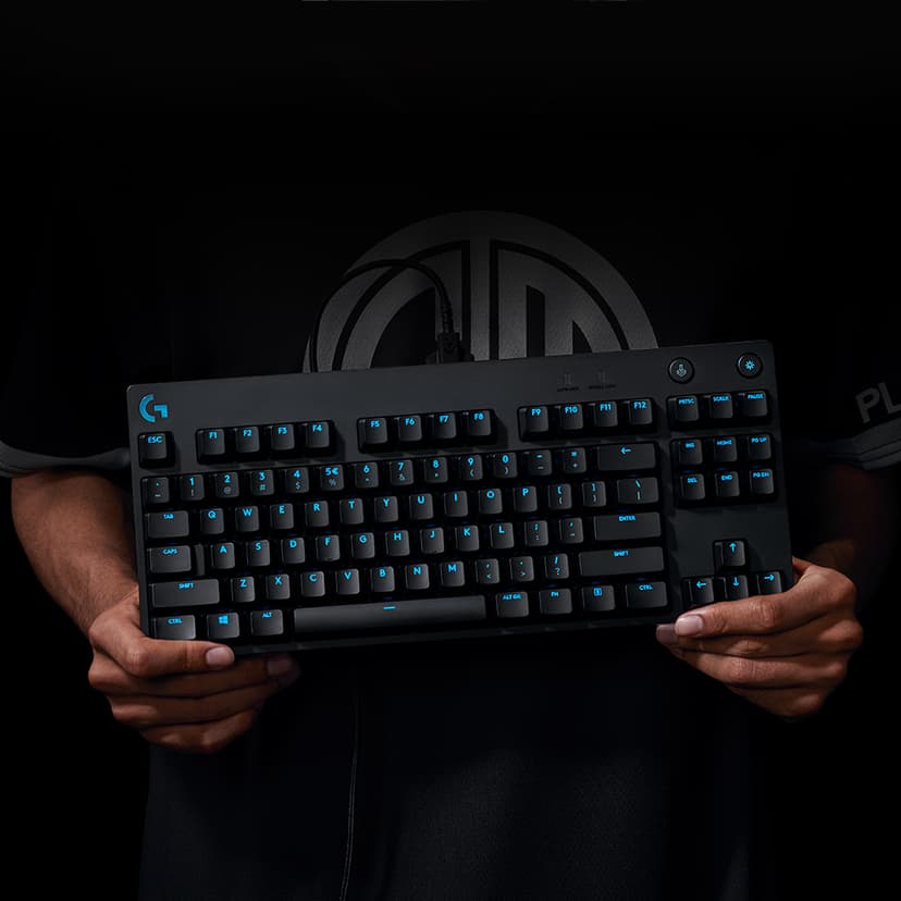 Logitech G Pro Mechanical Gaming Keyboard US Int Kabel Logitech GX Blue Amerikanskt internationellt
