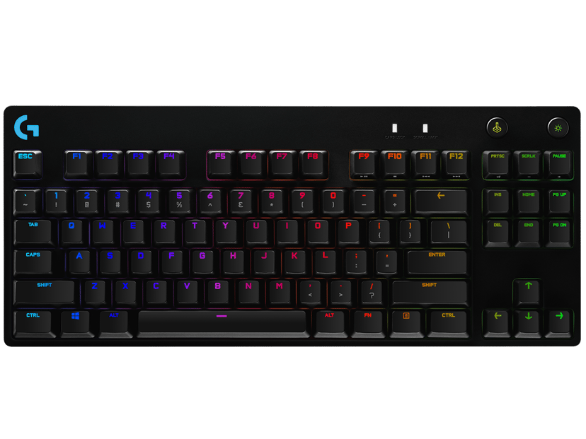 Logitech G Pro Mechanical Gaming Keyboard US Int Kabel Logitech GX Blue Amerikanskt internationellt