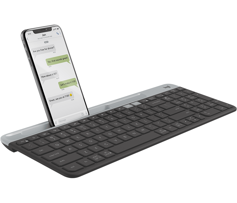 Logitech Slim Multi-Device K580 Trådløs Nordisk