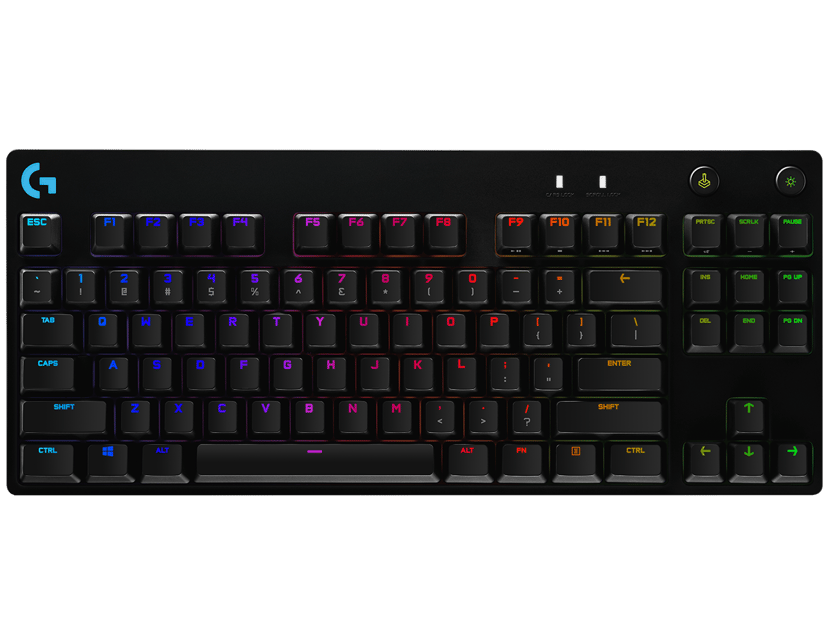 Logitech G Pro Mechanical Gaming Keyboard Kabel Logitech GX Blue Nordic