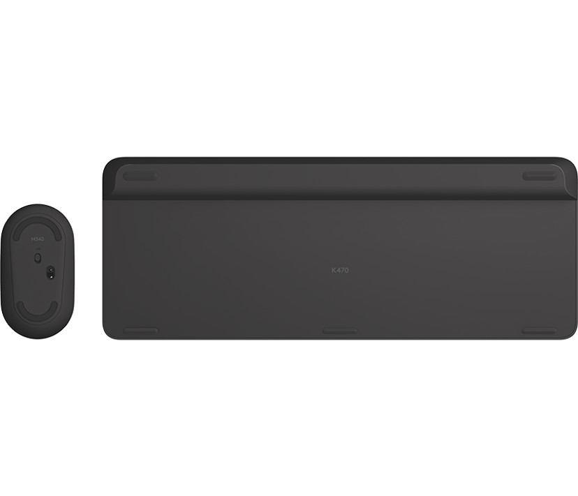 Logitech Slim Wireless Combo MK470 Trådløs Nordisk