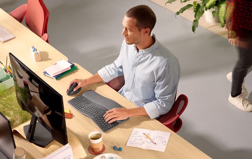 Logitech Ergo K860 Langaton Pohjoismainen