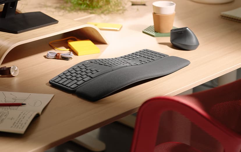 Logitech Ergo K860 Langaton Pohjoismainen
