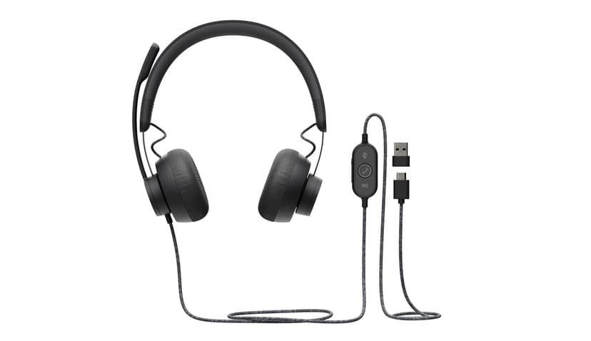 Logitech Zone Wired Stereo USB-C UC Grafiet