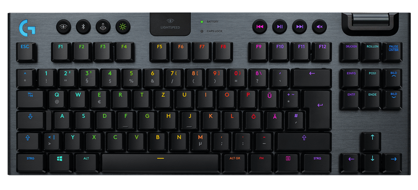Logitech G915 TKL Tenkeyless LIGHTSPEED RGB Trådløs Logitech GL Tactile Nordisk