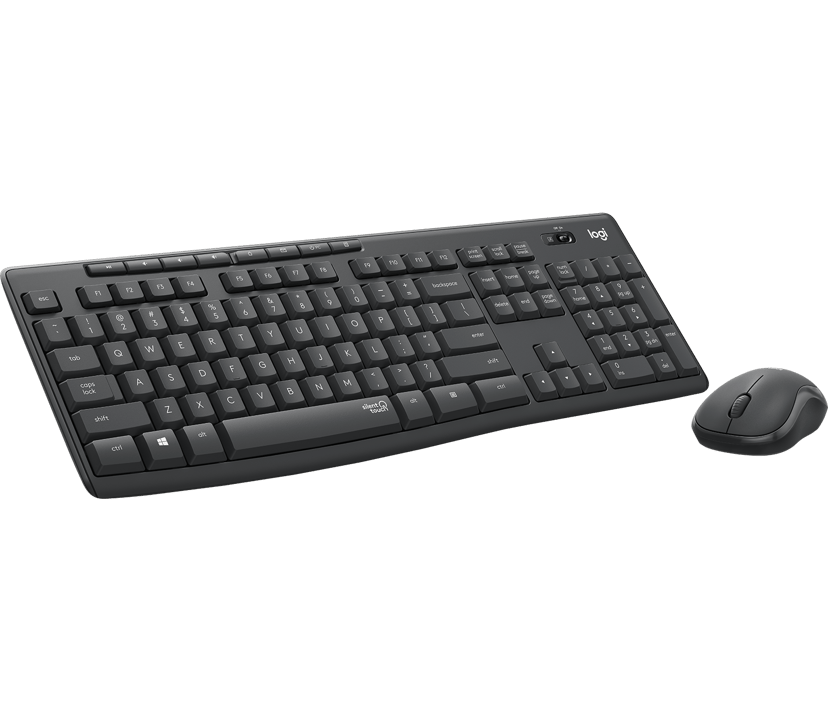 Logitech MK295 Silent Trådløs Nordisk