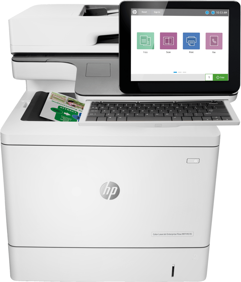 HP Color LaserJet Enterprise Flow MFP M578C A4