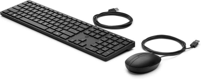 HP 320 MICE & KEYBOARD COMBO WIRED Bedraad Engels