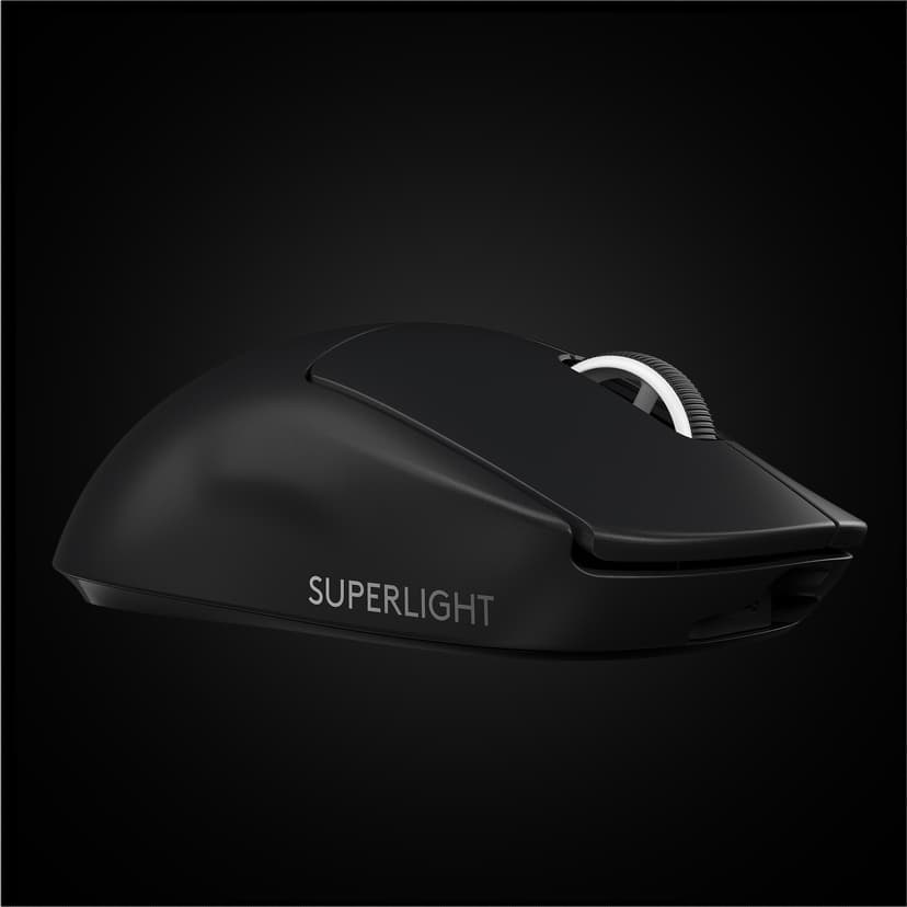 Logitech Pro X Superlight Gaming RF kabel-fri Mus Svart