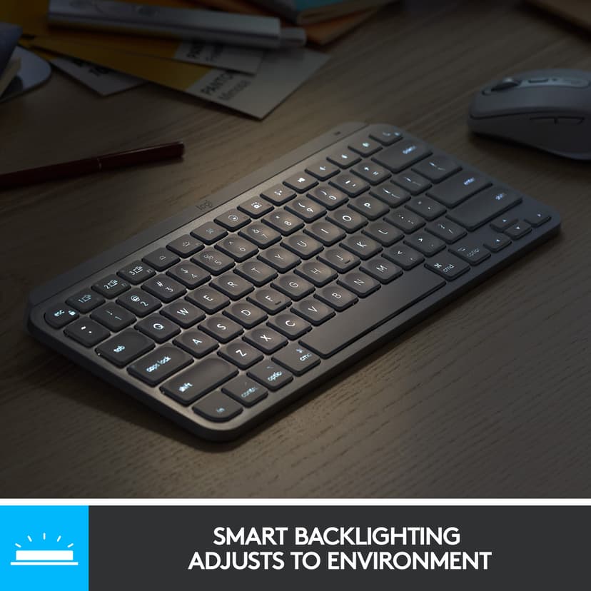 Logitech Mx Keys Mini Wireless Keyboard Graphite #us-int Draadloos US International