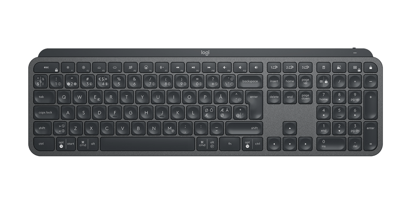 Logitech MX Keys For Business Logi Bolt Trådløs Nordisk
