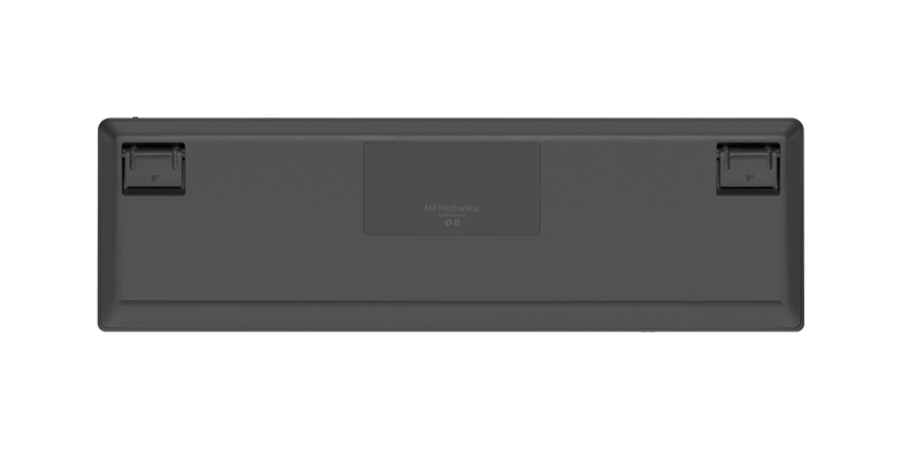 Logitech 920-010758 tastatur Kontor RF trådløs + Bluetooth QWERTY US International Grafitt, Grå Trådløs Logitech Linear US International