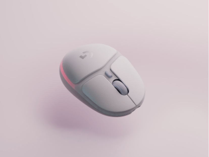 Logitech G705 Trådlös RF + Bluetooth