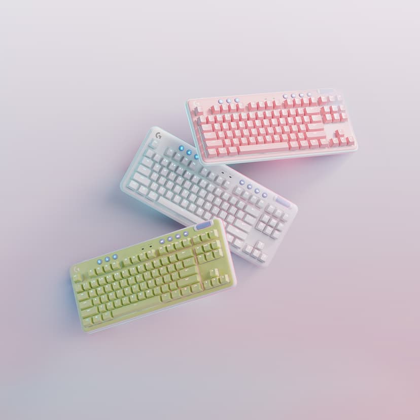 Logitech G715 TKL Tactile Trådlös Logitech GX Brown Nordisk